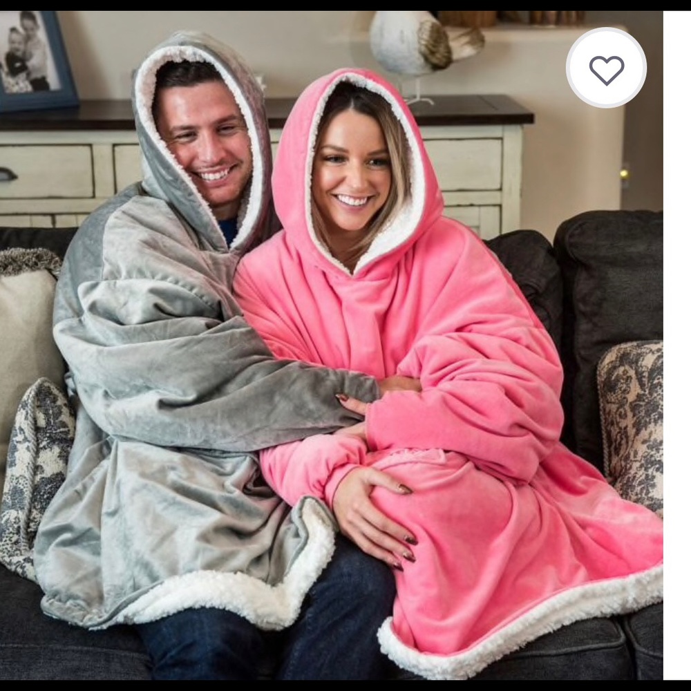 The Comfy sweatshirt that is a blanket
